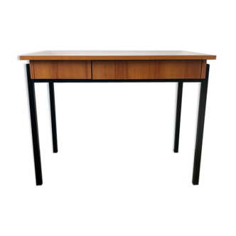 Desk in formica and metal 1970