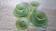 Vintage Fire-King Jadeite Swirl/Shell Coffee Set – 6 Pcs (Original Label)