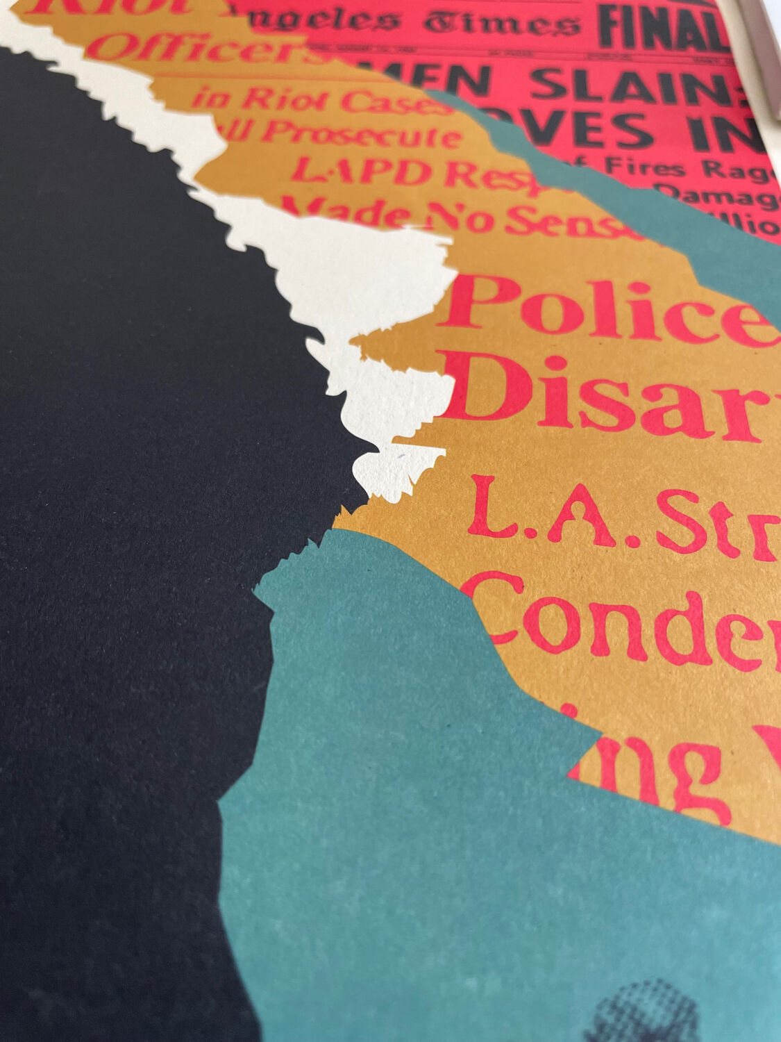 Shepard Faire (OBEY), American Rage, signed and dated by artist,  Amsterdam 2023