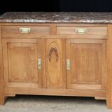 Superb Art Deco buffet with its marble