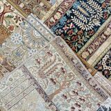 SUBLIME oriental carpet "Punjab" patchwork in wool