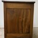Commode en noyer de style Louis XVI