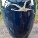 Vase Elchinger terre cuite vernissée