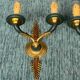 Pair of Empire style wall lights.