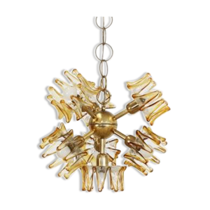 Murano glass pendant lamp from