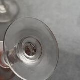 6 wine glasses with Greek-style decoration