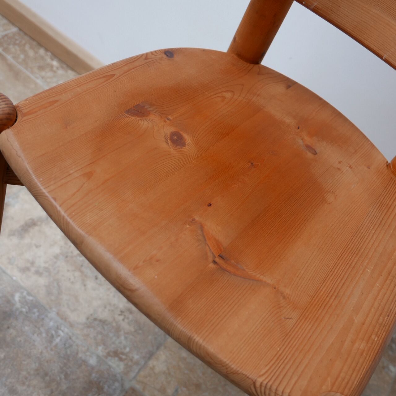 Rainer Daumiller Mid-Century Pine Dining Chairs (6)