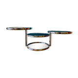 Coffee table with 3 levels Leitmotiv-swivel