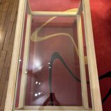 Table basse en merisier sur mesure – Architecte d’intérieur, pièce unique