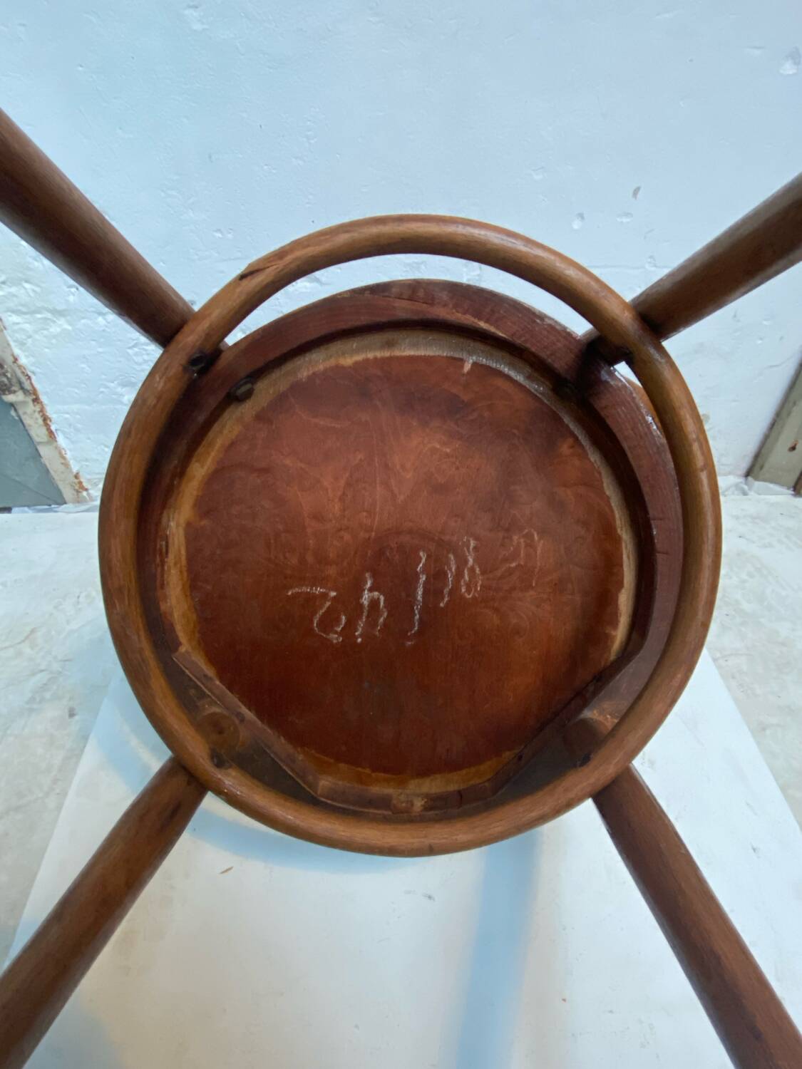 Thonet antique desk chair