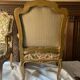 Pair of Louis XV style armchairs