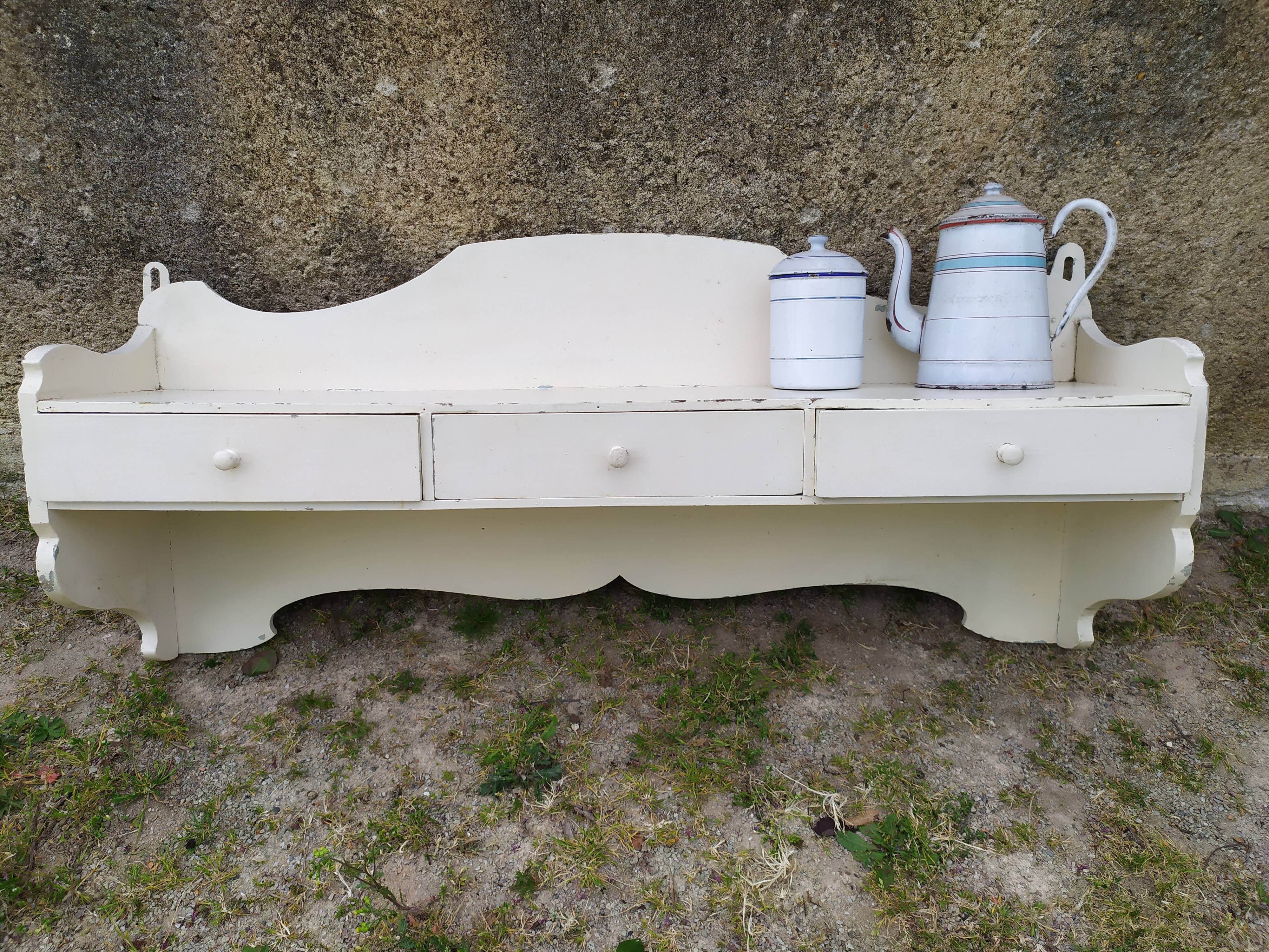 Wall shelf - drawers