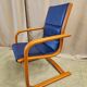 Scandinavian bentwood armchair by Yngve Ekstorm