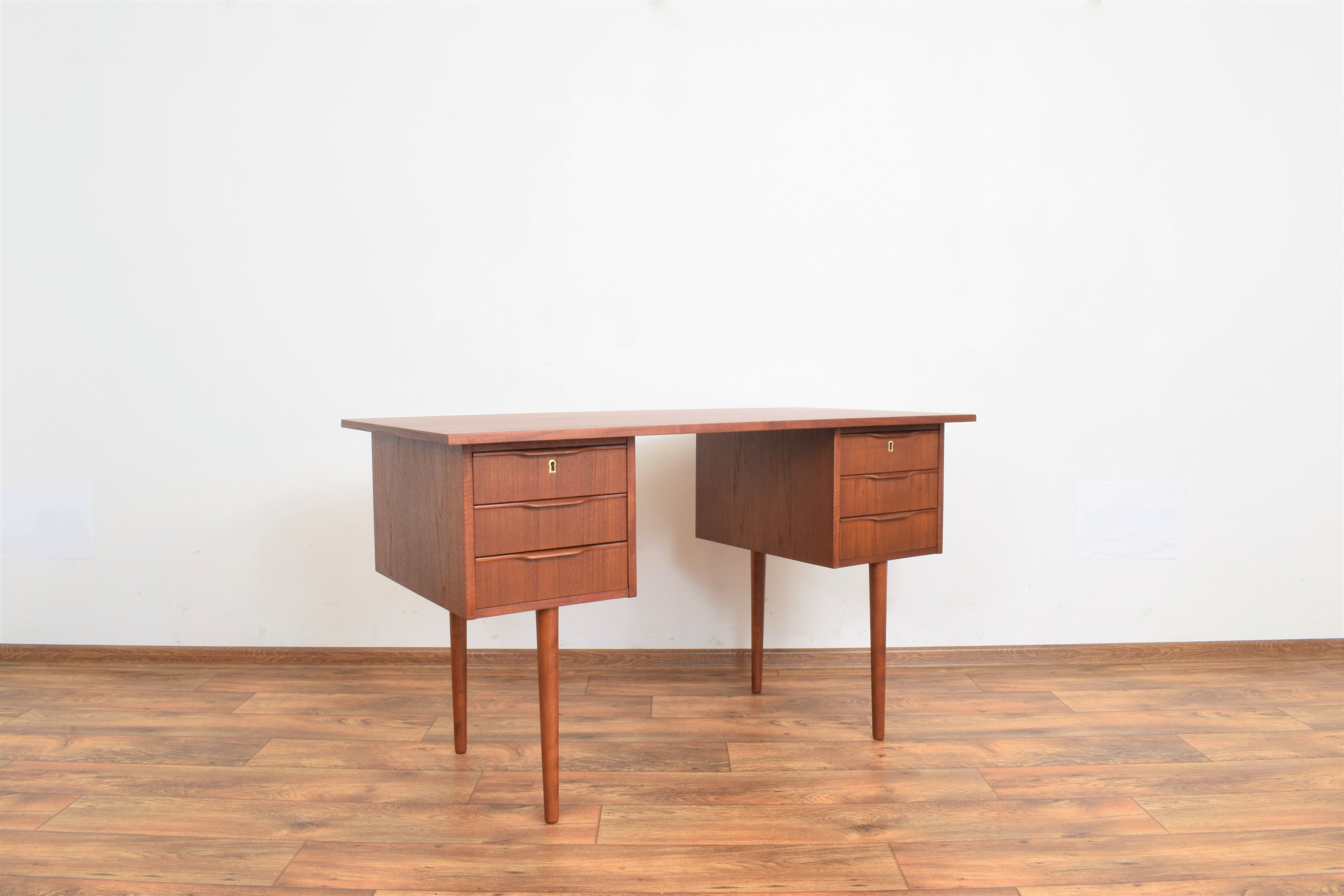 Teak danish desk