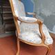 Louis XV style convertible sofa toile de Jouy Chinoiseries