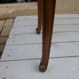 Louis XV bedside table in solid walnut