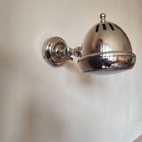 Adjustable brushed metal spotlight - articulated headlight lamp