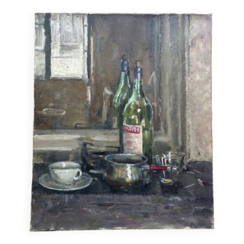 Still life oil on canvas