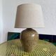 Vintage pyrity stoneware lamp
