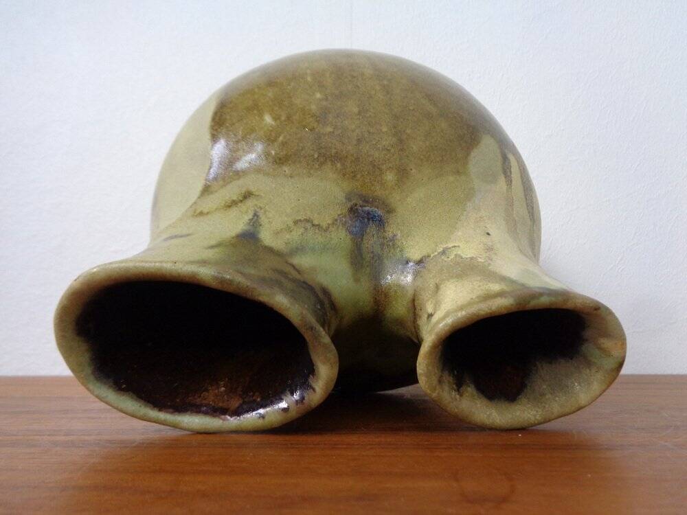 Danish Studio Ceramic Vase, 1960s