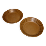 2 Savoie Sarreguemines soup plates