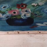 Painting on canvas by H. Fretin-Lunel