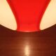 Vintage UFO lamp from the space age attributed to Luigi Colani.
