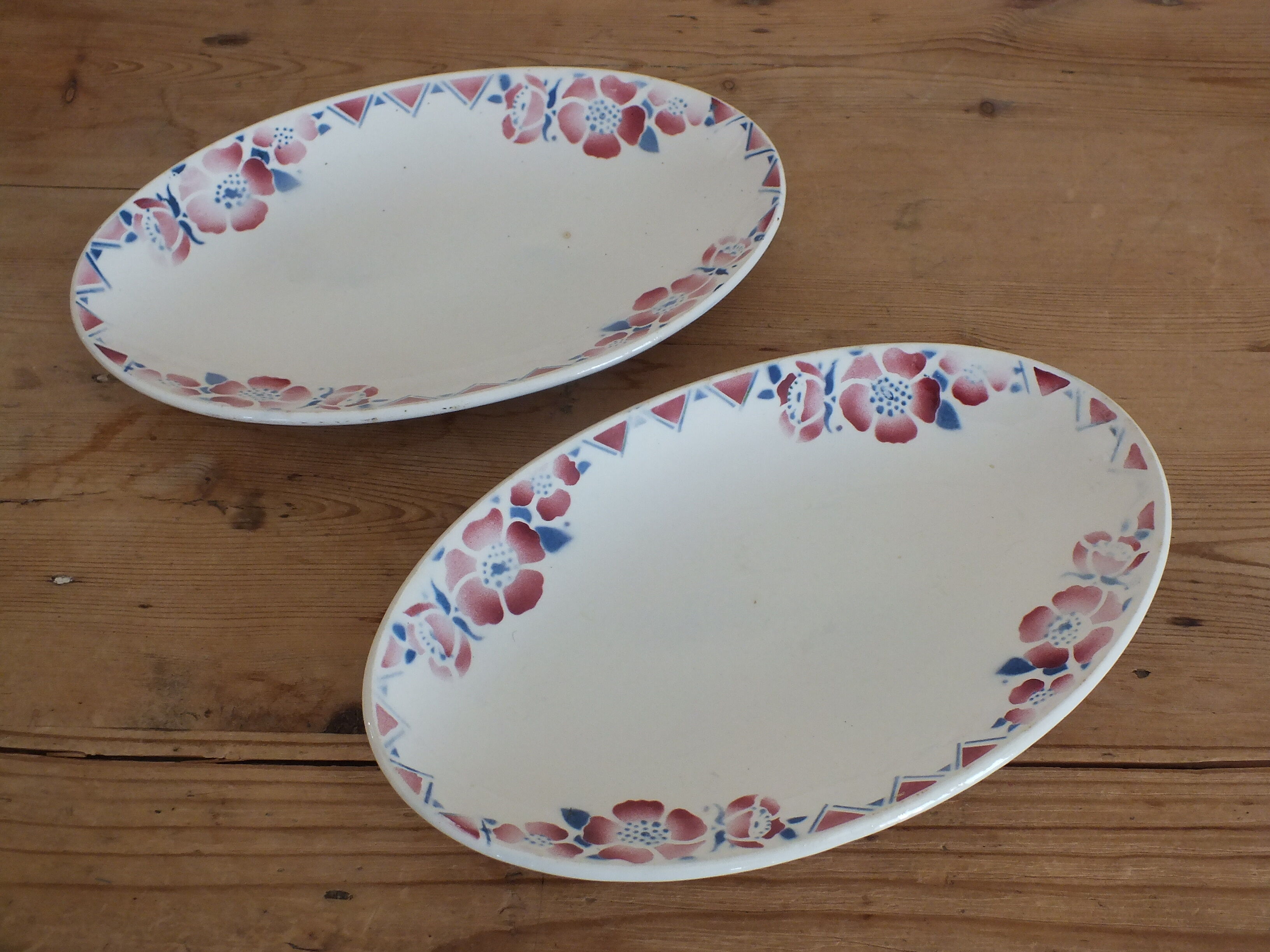 + Pair of raviers Céranord Saint Amand model Eglantines +