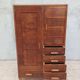 Vintage oak cabinet Querena Francesco Torino