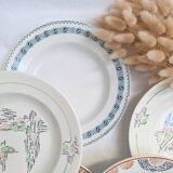 Assiettes creuses HBCM, St Amand