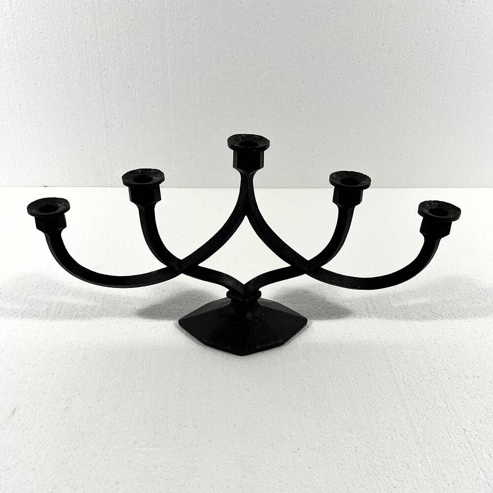 Large cast iron candle holder by Giesserei Aachen 1950’s