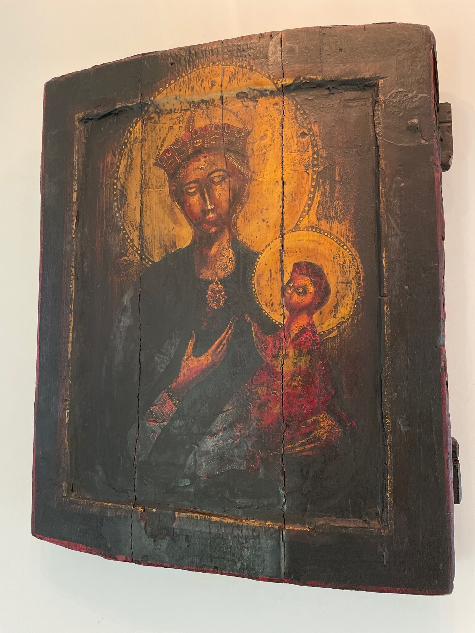 Russian orthodox Mother of God icon