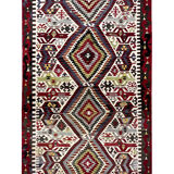 Handwoven Vintage Wool Rug Traditional Turkish Area Rug- 156x312cm