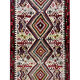 Tapis en laine vintage tissé à la main 156x312cm