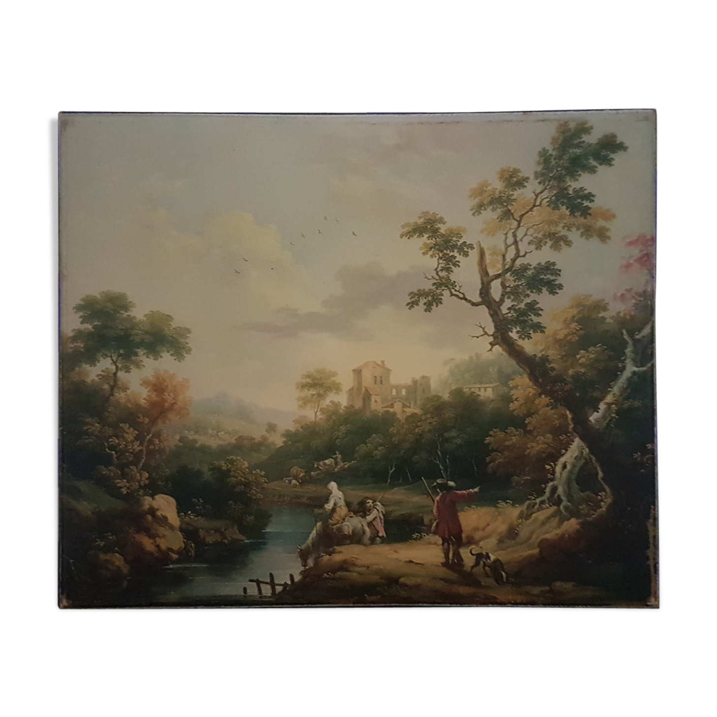 Cignaroli landscape canvas