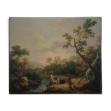Cignaroli landscape canvas