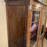 Directoire style library with two mahogany doors