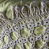 Double bedspread with tapered