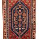Tapis persan Shiraz antique fait main, années 1920