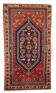 Handmade antique Persian Shiraz rug 97cm x 180cm 1920s