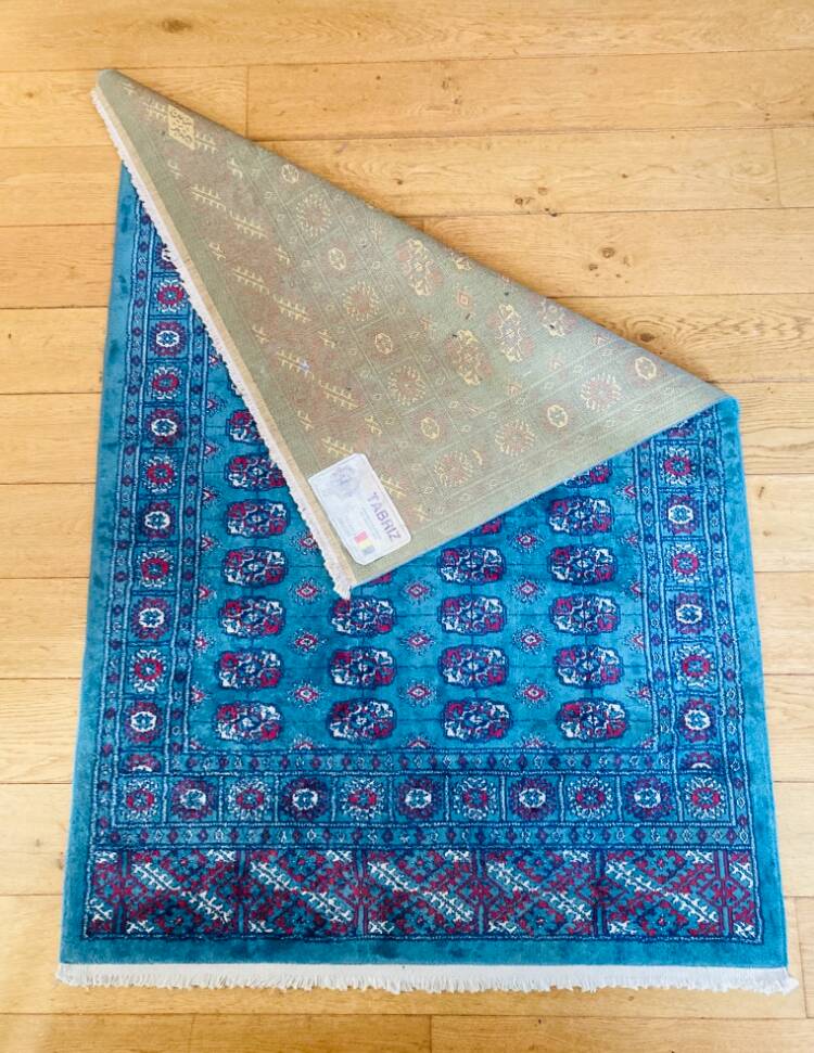 Tabriz silk carpet, Iran 20th century.