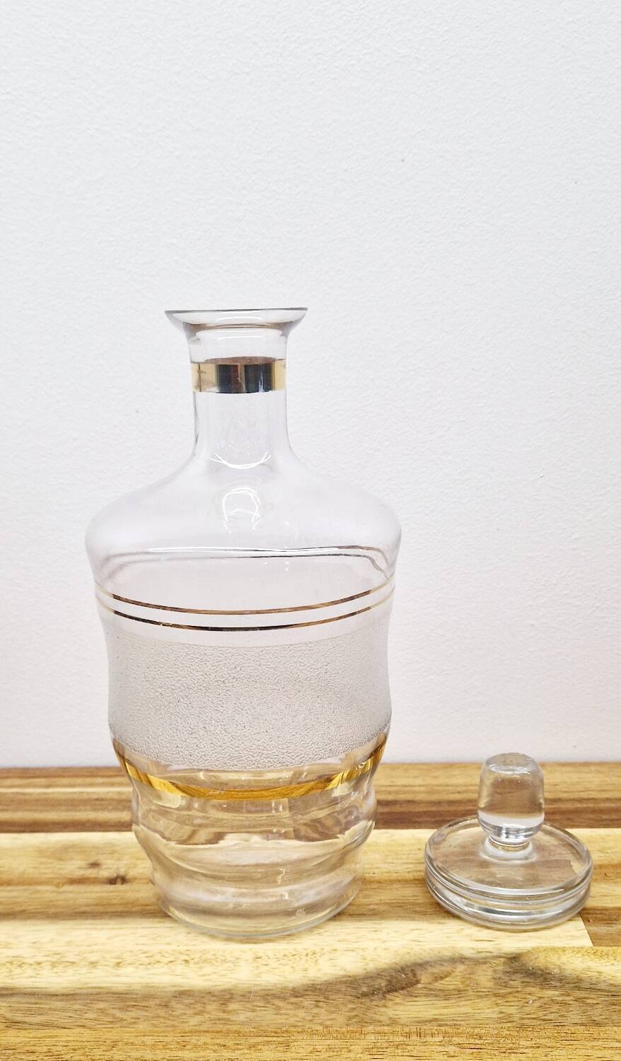 Carafe verre années 50