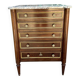 Small Chest of Drawers or Mahogany Sideboard in Louis XVI Style, 19th Century