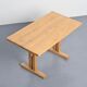 Solid pine table, Les Arcs, France.