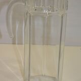 Vintage glass water pitcher