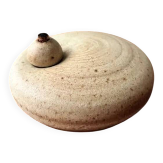 Japandi vase designed by Freek Berends, 1970s ceramic.