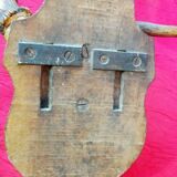 Hunting trophy old deer antlers or elk