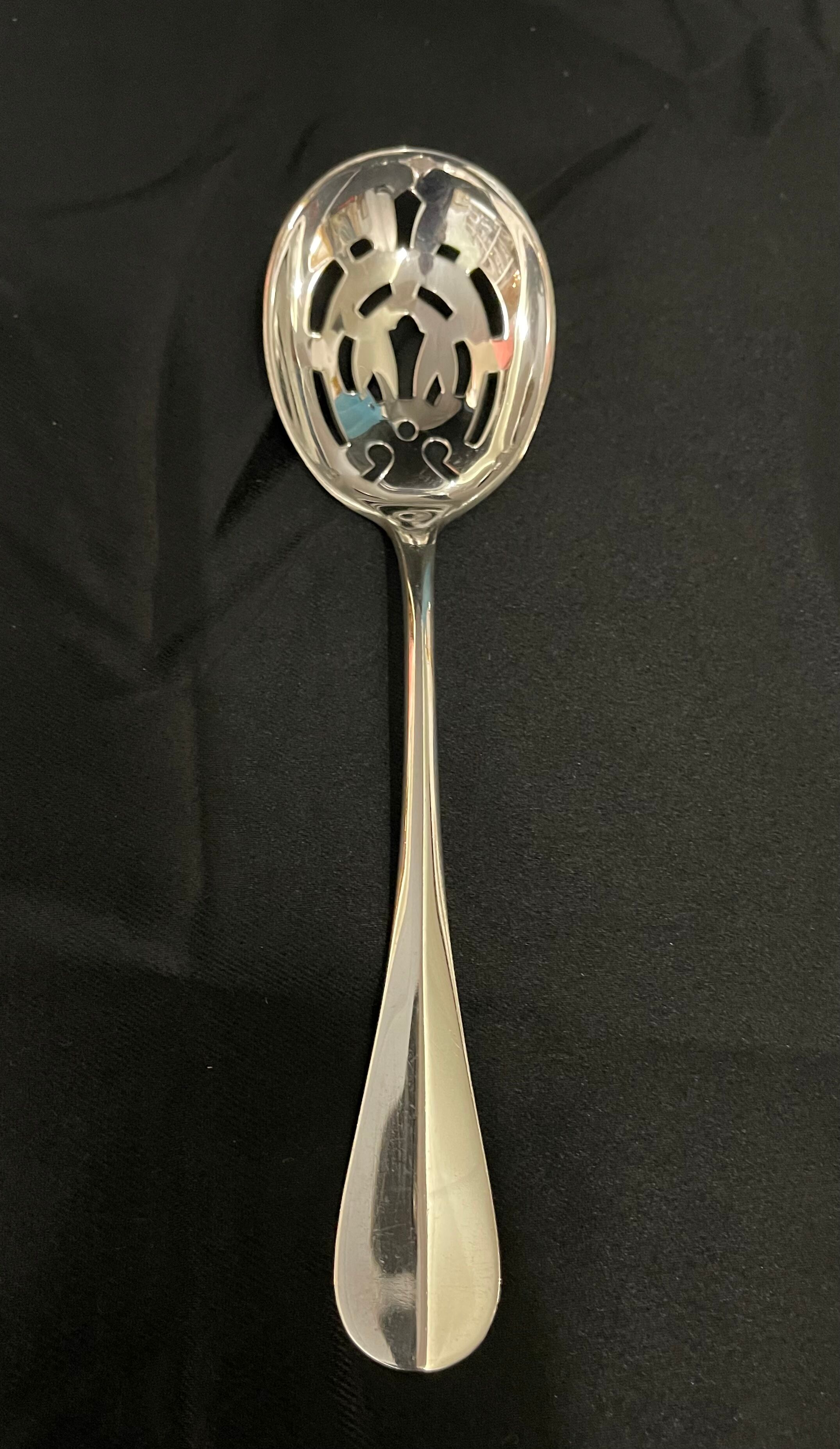 Christofle, olive spoon, ice cube model fidelio