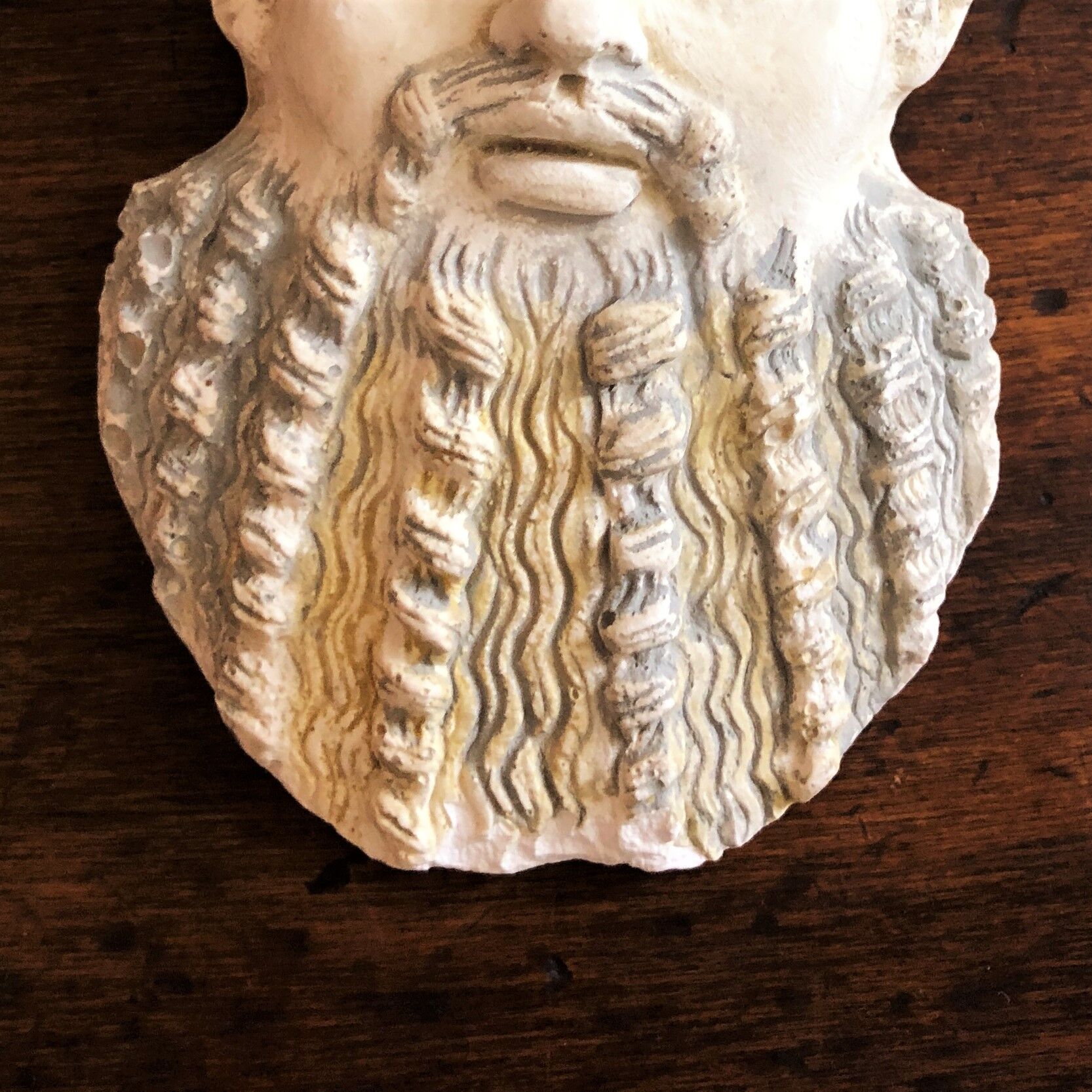 Set of 3 figurines Greek mythology in handmade stone from Greece
