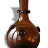 Praticality smoked glass vase